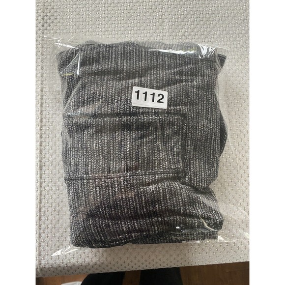 Lululemon Think Fast Pullover Coco Pique Black Thumbholes Running size 8 - Picture 13 of 13